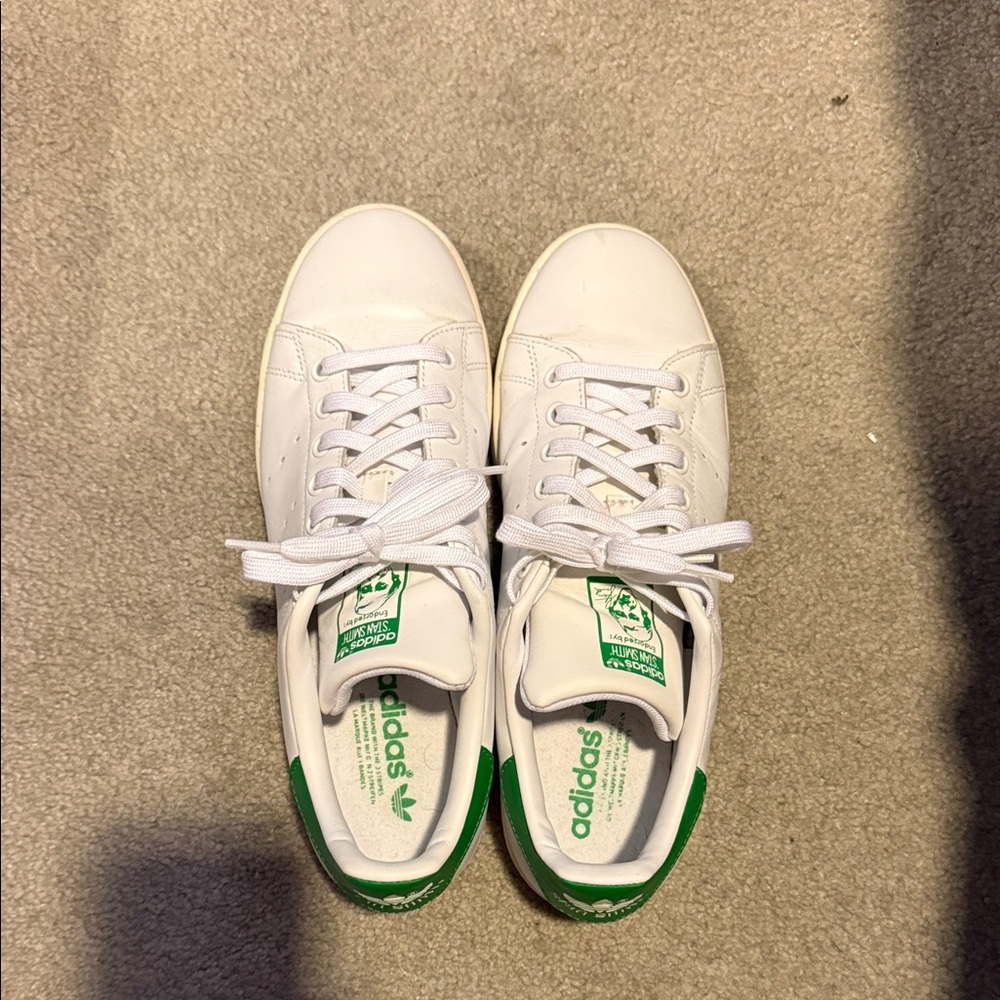 Adidas Classic White and Green Stan Smith